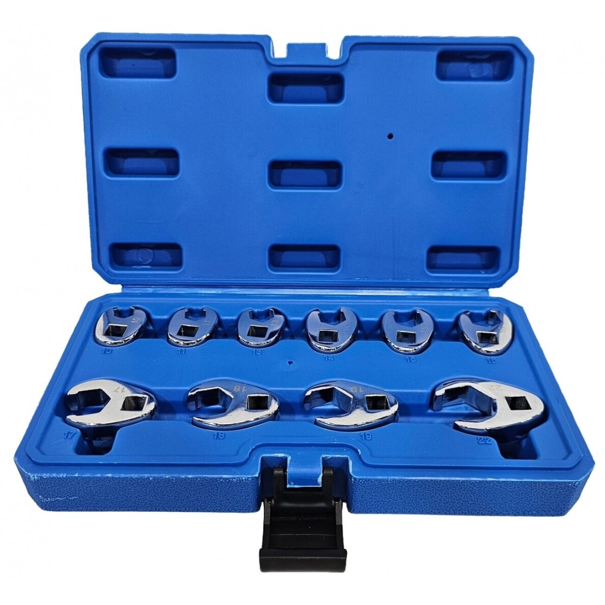 Šoninių raktų rinkinys 10 mm. (3/8") 10 - 22mm. 10 vnt. 2