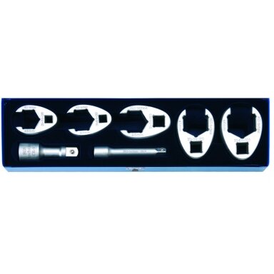 Šoninių raktų rinkinys 1/2" + 3/4", 7vnt.