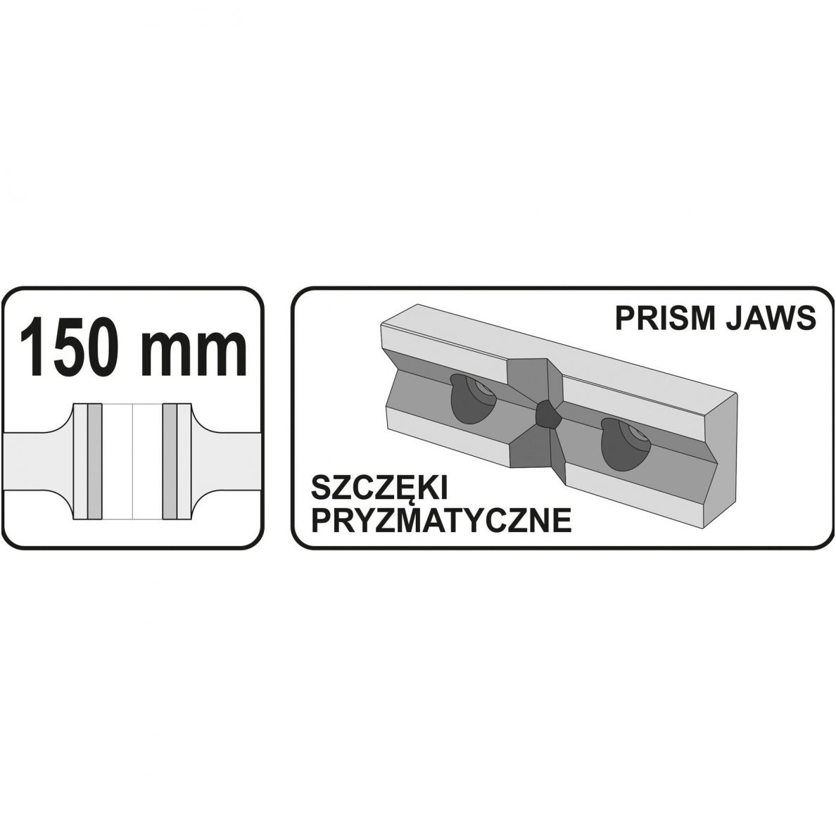 Spaustuvai mašininiai - 150 mm 4 Spaustuvai mašininiai - 150 mm 4