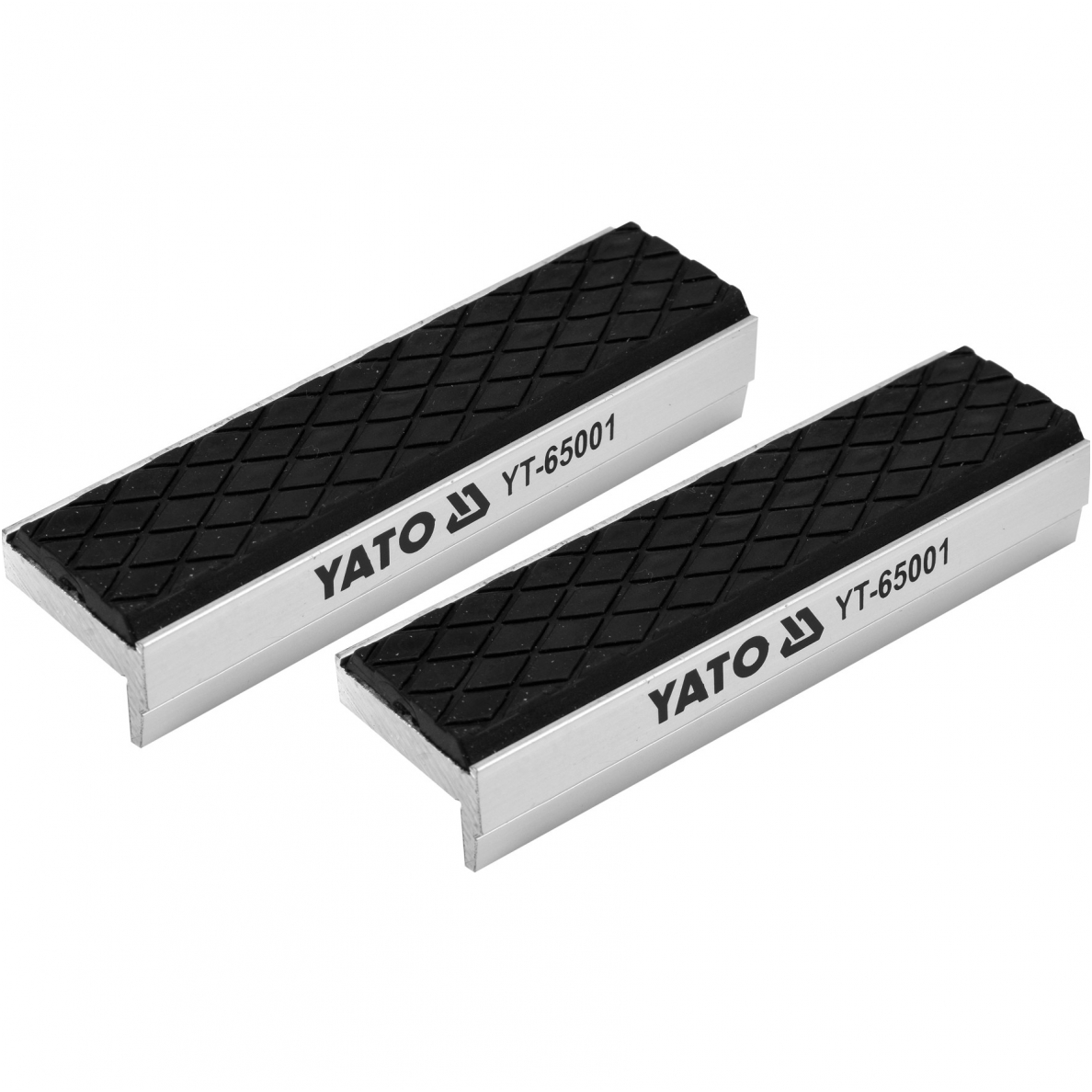 Spaustuvų lūpų apsaugos gumuotos - Aliuminis - 100 mm - 2 vnt. Spaustuvų lūpų apsaugos gumuotos - Aliuminis - 100 mm - 2 vnt.