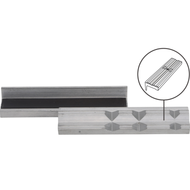 Spaustuvų lūpų apsaugos - Aliuminis - 125 mm - 2 vnt. Spaustuvų lūpų apsaugos - Aliuminis - 125 mm - 2 vnt.