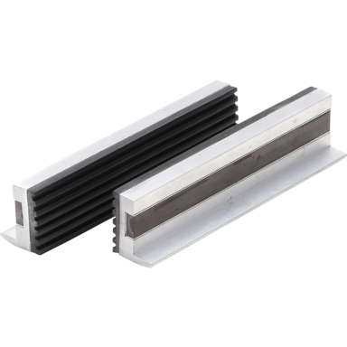 Spaustuvų lūpų apsaugos gumuotos - Aliuminis - 125 mm - 2 vnt. Spaustuvų lūpų apsaugos gumuotos - Aliuminis - 125 mm - 2 vnt.