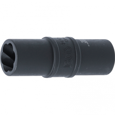 Speciali galvutė - sraigtinis ištraukiklis, Dvipusė 12,5mm (1/2") 17mm. Speciali galvutė - sraigtinis ištraukiklis, Dvipusė 12,5mm (1/2") 17mm.