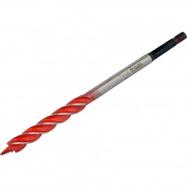 Spiralinis grąžtas medžiui - su hex (1/4") galu - 10 mm Spiralinis grąžtas medžiui - su hex (1/4") galu - 10 mm