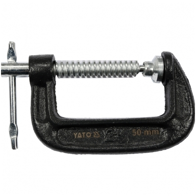 Spaustuvas su varžtu "C" tipo 2", 50 mm Spaustuvas su varžtu "C" tipo 2", 50 mm