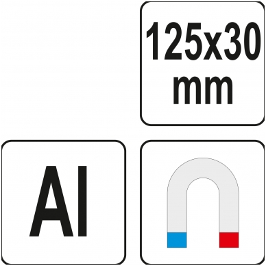 Spaustuvų lūpų apsaugos gumuotos - Aliuminis - 125 mm 2 vnt. 3 Spaustuvų lūpų apsaugos gumuotos - Aliuminis - 125 mm 2 vnt. 3