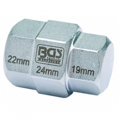 Speciali galvutė motociklui 19-22-24 mm. Speciali galvutė motociklui 19-22-24 mm.