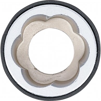 Speciali galvutė (spiralinis profilis) / sraigtinis ištraukiklis išorinis šešiakampis 19mm. 19mm. 1 Speciali galvutė (spiralinis profilis) / sraigtinis ištraukiklis išorinis šešiakampis 19mm. 19mm. 1