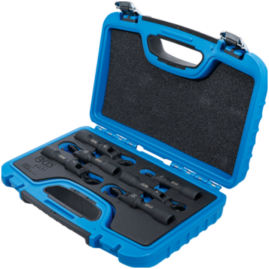 Specialių galvučių rinkinys šarnyrinės varnos koja (1/2") 12 - 19mm. 3 Specialių galvučių rinkinys šarnyrinės varnos koja (1/2") 12 - 19mm. 3