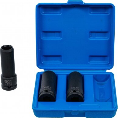Specialių smūginių galvučių rinkinys 12.5mm. (1/2") 17/19/21mm. 3vnt. 1 Specialių smūginių galvučių rinkinys 12.5mm. (1/2") 17/19/21mm. 3vnt. 1