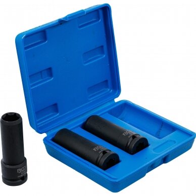 Specialių smūginių galvučių rinkinys 12.5mm. (1/2") 17/19/21mm. 3vnt. 2 Specialių smūginių galvučių rinkinys 12.5mm. (1/2") 17/19/21mm. 3vnt. 2