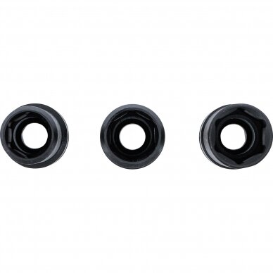 Specialių smūginių galvučių rinkinys 12.5mm. (1/2") 17/19/21mm. 3vnt. 5 Specialių smūginių galvučių rinkinys 12.5mm. (1/2") 17/19/21mm. 3vnt. 5