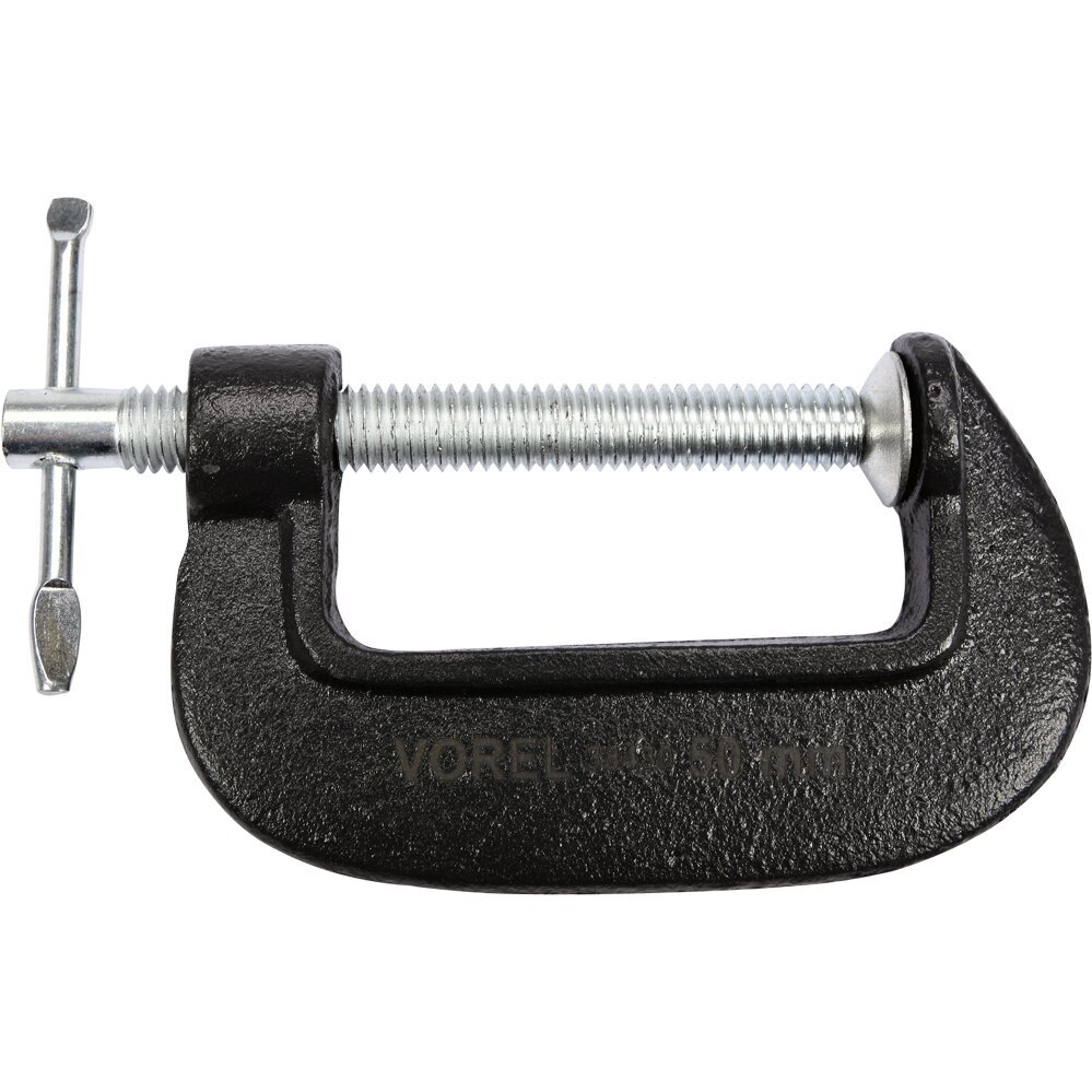 Spaustuvas su varžtu C tipo 2" 50mm. Spaustuvas su varžtu C tipo 2" 50mm.