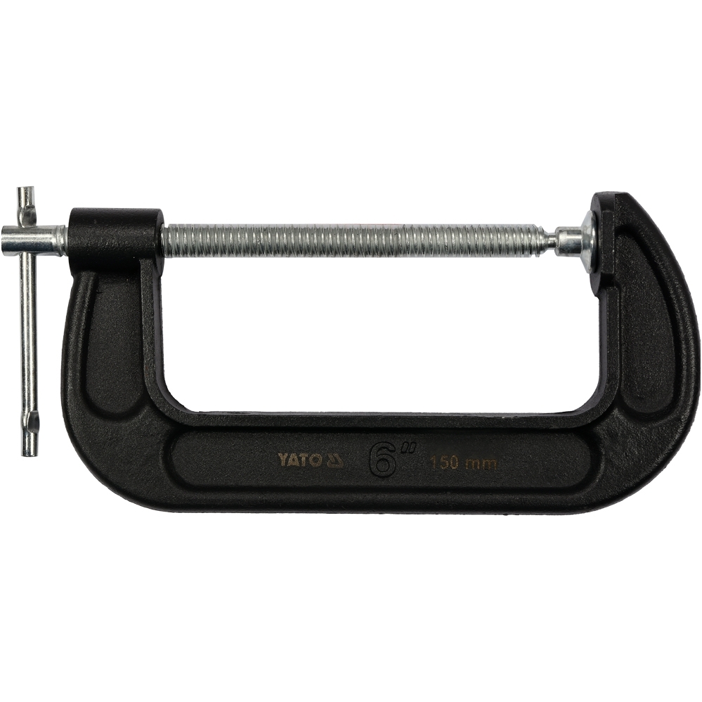 Spaustuvas su varžtu "C" tipo 6", 150 mm Spaustuvas su varžtu "C" tipo 6", 150 mm