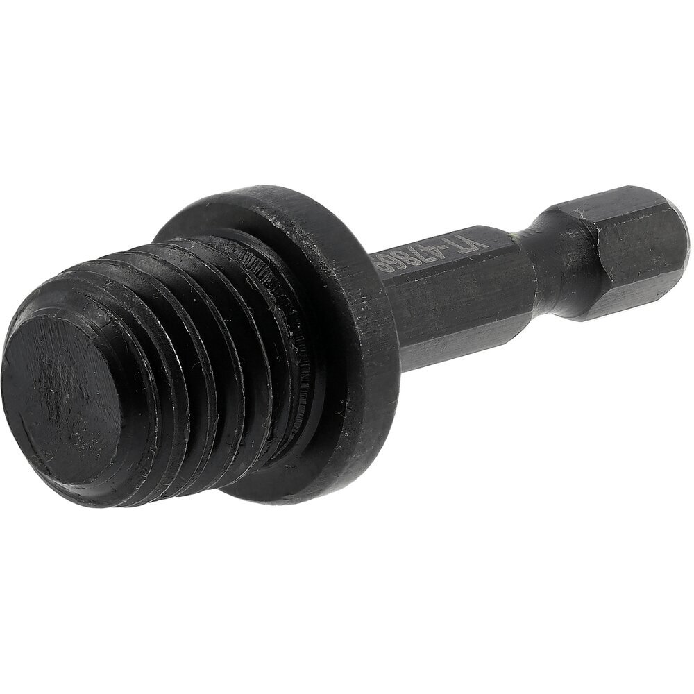 Sriegio M14 adapteris į HEX (1/4") 6.3 mm. 47 mm. ilgio Sriegio M14 adapteris į HEX (1/4") 6.3 mm. 47 mm. ilgio