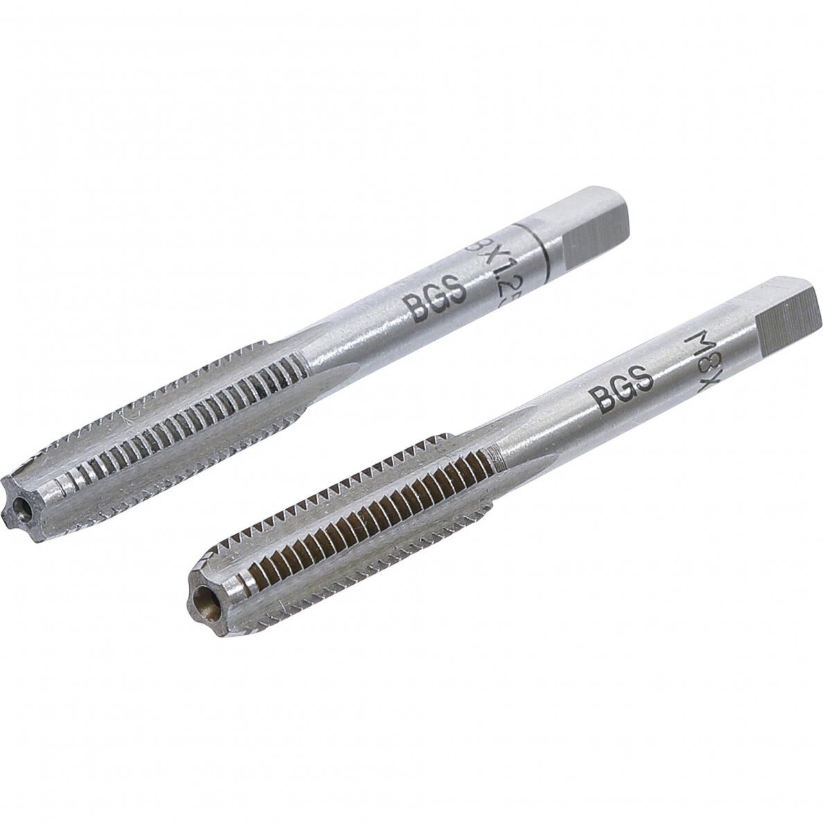 Sriegikliai, pirmas ir galutinis sriegimas, M8 x 1.25 2vnt. Sriegikliai, pirmas ir galutinis sriegimas, M8 x 1.25 2vnt.