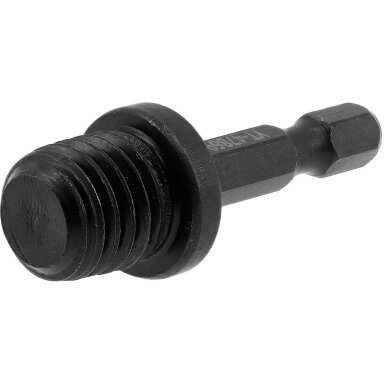Sriegio M14 adapteris į HEX (1/4") 6.3 mm. 47 mm. ilgio