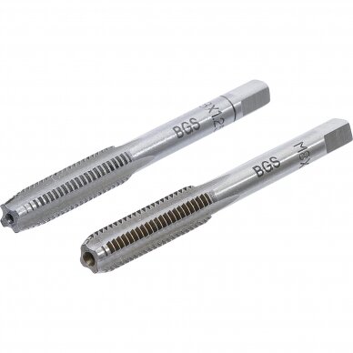 Sriegikliai, pirmas ir galutinis sriegimas, M8 x 1.25 2vnt. Sriegikliai, pirmas ir galutinis sriegimas, M8 x 1.25 2vnt.