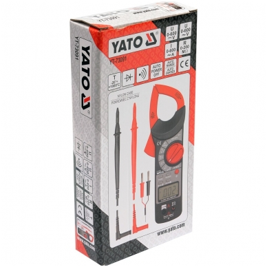 Srovės matavimo replės - AC\DC - 600V 3 Srovės matavimo replės - AC\DC - 600V 3