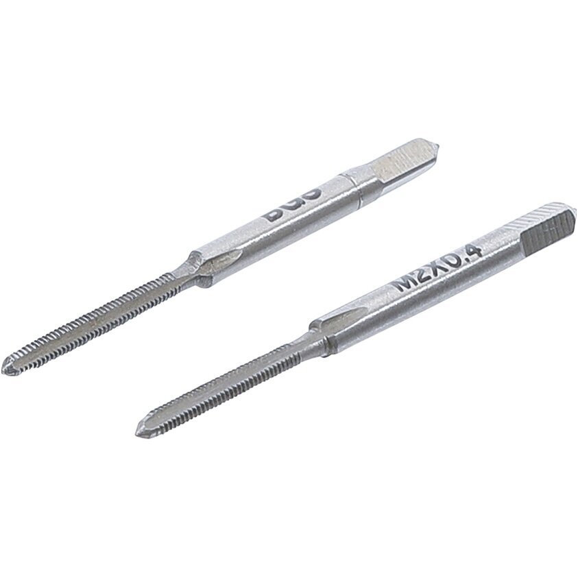 Sriegikliai pirmas ir galutinis sriegimas, M2 x 0.4, 2vnt. Sriegikliai pirmas ir galutinis sriegimas, M2 x 0.4, 2vnt.