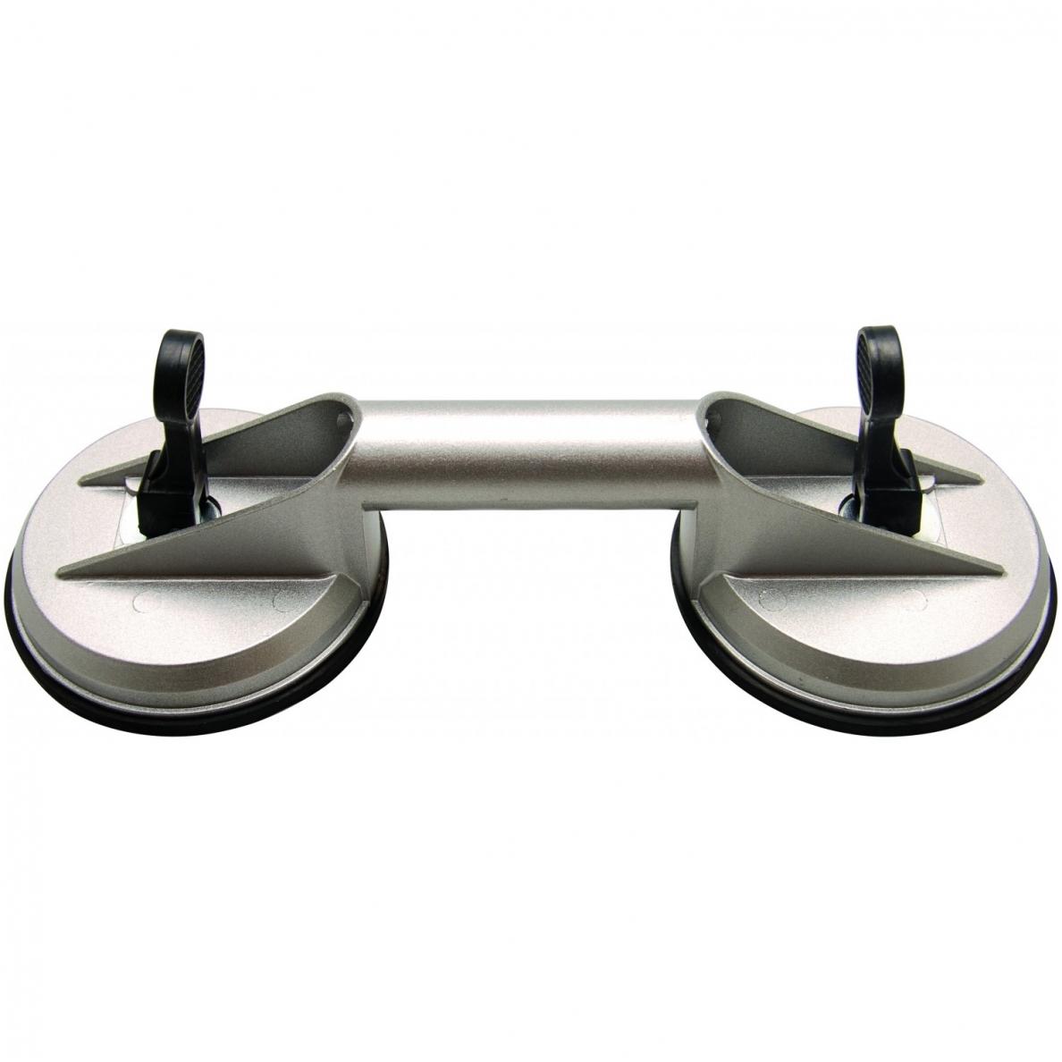 Stiklų kėliklis aliumininis dviejų čiuptuvų 2x115mm, iki 80kg