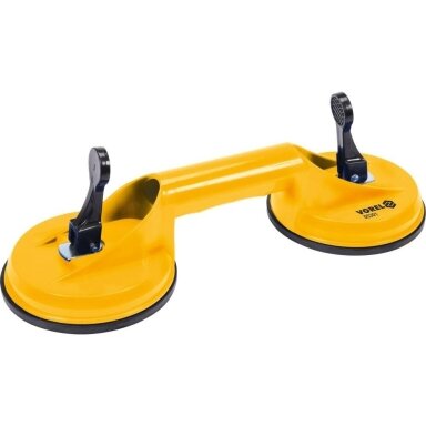 Stiklų kėliklis dviejų čiuptuvų 2x115 mm iki 70kg Stiklų kėliklis dviejų čiuptuvų 2x115 mm iki 70kg