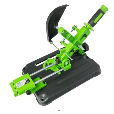 Stovas kampiniam šlifuokliui   su padavimu ir kampo pjovimo funkcija  Φ115 /125 mm.