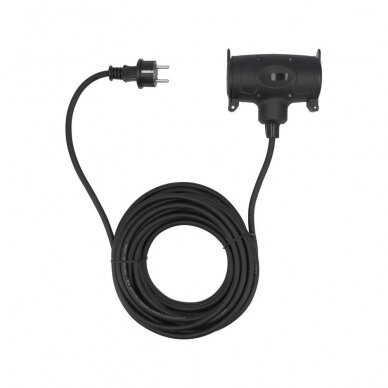 Statybinis elektros dirbtuvių ilgintuvas 2G tipo F 10m. schuco IP44 Statybinis elektros dirbtuvių ilgintuvas 2G tipo F 10m. schuco IP44