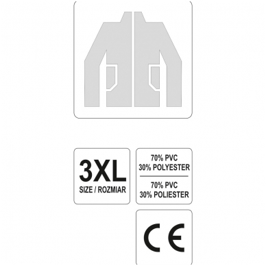 Striukė nuo lietaus XXXL dydis 2 Striukė nuo lietaus XXXL dydis 2