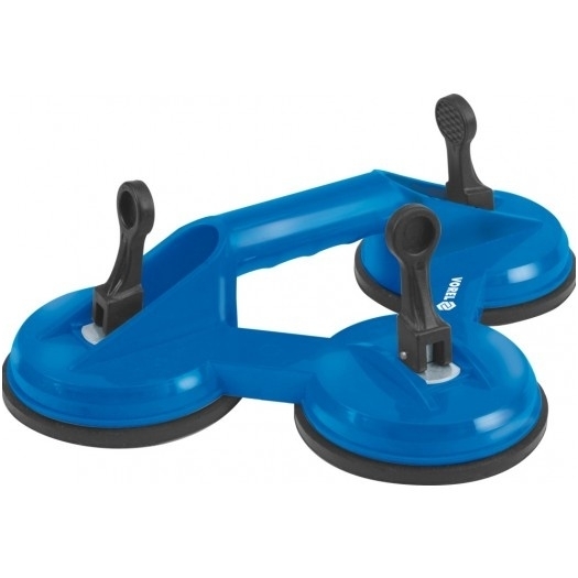 Stiklų kėliklis trijų čiuptuvų iki 100kg, 3x115 mm