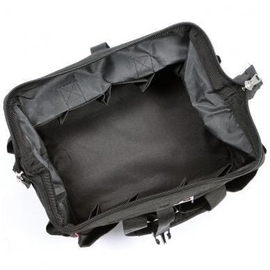 Sudedama kėdutė su įrankių krepšiu ir kišenėmis 3