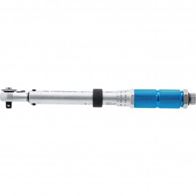 Sukimo momento veržliarakčio rinkinys dinamometras 6.3mm. (1/4") 3-24Nm. 16vnt. 5 Sukimo momento veržliarakčio rinkinys dinamometras 6.3mm. (1/4") 3-24Nm. 16vnt. 5