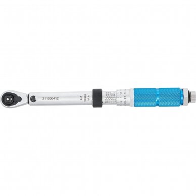 Sukimo momento veržliarakčio rinkinys dinamometras 6.3mm. (1/4") 3-24Nm. 16vnt. 4 Sukimo momento veržliarakčio rinkinys dinamometras 6.3mm. (1/4") 3-24Nm. 16vnt. 4