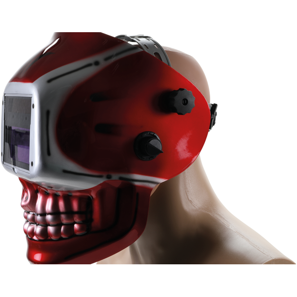 Suvirinimo šalmas "SKULL" automatinis tamsėjimas 3 Suvirinimo šalmas "SKULL" automatinis tamsėjimas 3