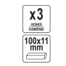 Šveitimo antgaliukai honui (YT-05820) 100 X 11 mm. 3vnt. 1 Šveitimo antgaliukai honui (YT-05820) 100 X 11 mm. 3vnt. 1