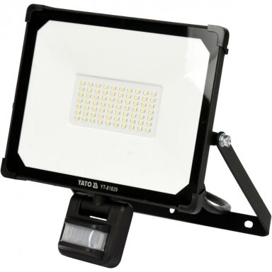 Šviesos diodų lempa, prožektorius  su judesio davikliu SMD LED 50W 5000LM