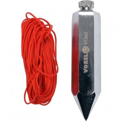 Svambalas plieninis su pinta virve 140g. - 4.5m. Svambalas plieninis su pinta virve 140g. - 4.5m.