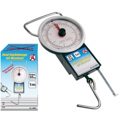 Svarstyklės su rulete iki 32kg. 2 Svarstyklės su rulete iki 32kg. 2
