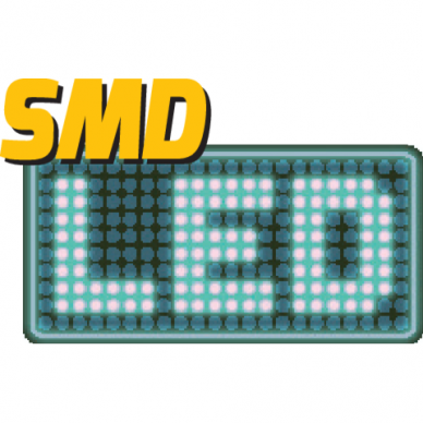 Šviesos diodų lempa - prožektorius, SMD LED 50W 4750LM 3