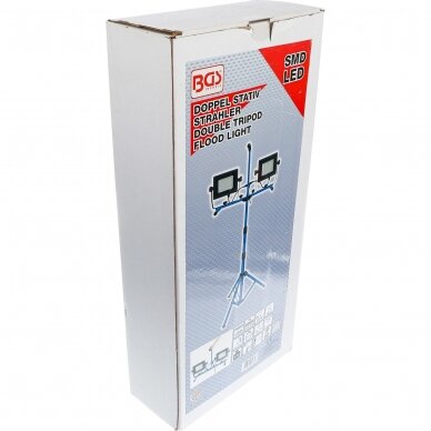 Šviesos diodų lempos / prožektoriai Duo-SMD-LED su trikoju 2 x 7000 lumens 5 Šviesos diodų lempos / prožektoriai Duo-SMD-LED su trikoju 2 x 7000 lumens 5