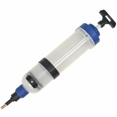 Švirkštas - rankinė pompa - 1500 ml - su adapterių rinkiniu 1