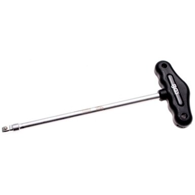 T-rankena šarnyrinis kvadrata 3/8" 230mm. T-rankena šarnyrinis kvadrata 3/8" 230mm.