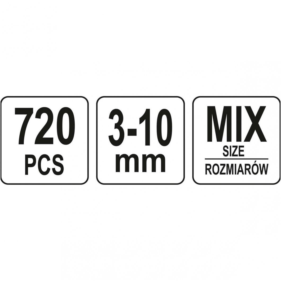 Tarpinių asortimentas 720vnt. 2 Tarpinių asortimentas 720vnt. 2