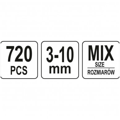 Tarpinių asortimentas 720vnt. 2 Tarpinių asortimentas 720vnt. 2