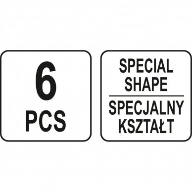 Tarpinių ir O - žiedų nuėmėjų rinkinys 6vnt. YT-08432 2 Tarpinių ir O - žiedų nuėmėjų rinkinys 6vnt. YT-08432 2