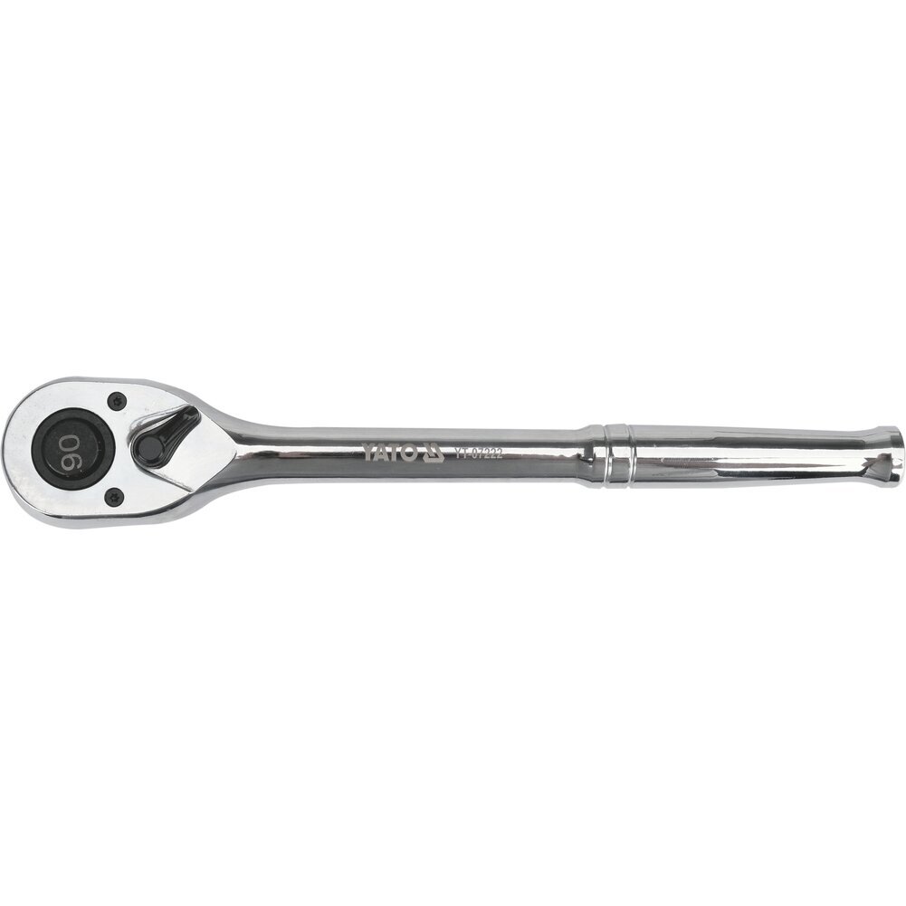Terkšlė galvutėms chromuota 1/2" 250 mm. 90 dantukų 1 Terkšlė galvutėms chromuota 1/2" 250 mm. 90 dantukų 1
