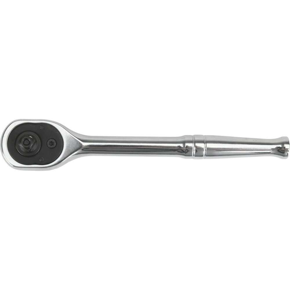 Terkšlė galvutėms chromuota 1/4" 150 mm. 90 dantukų 5 Terkšlė galvutėms chromuota 1/4" 150 mm. 90 dantukų 5