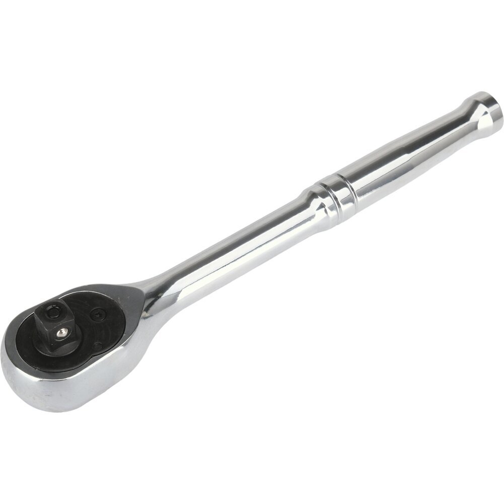 Terkšlė galvutėms chromuota 3/8" 200 mm.  90 dantukų 2