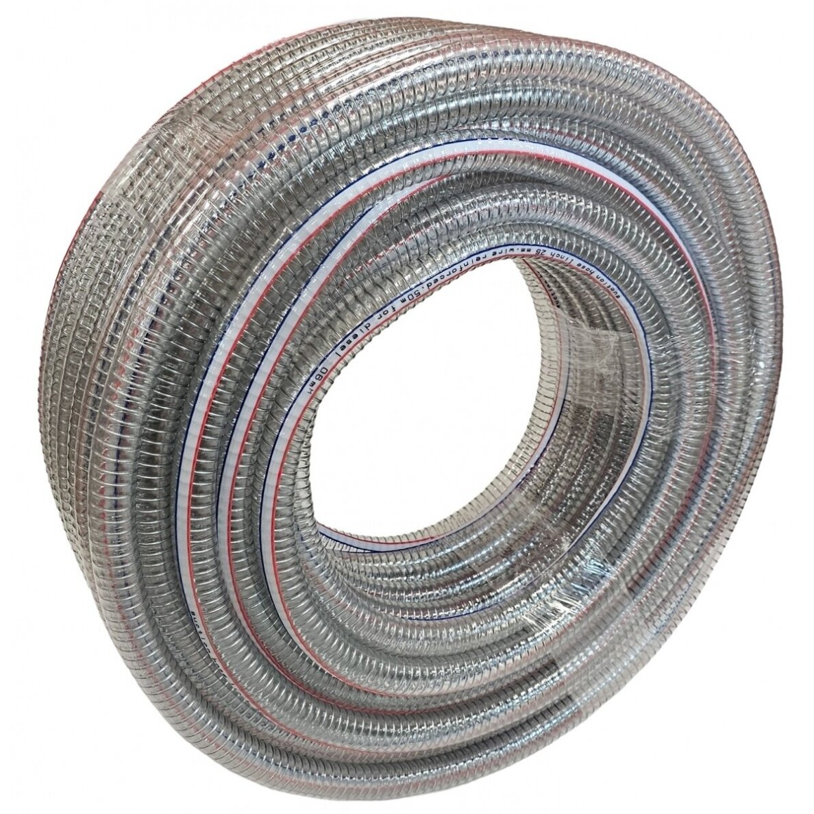 Techninė sustiprinta armuota žarna 1" 25mm. 50m. dyzelinui
