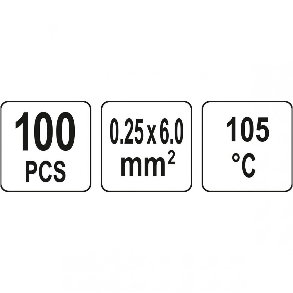 Termo gilzių/movų rinkinys su alavu 1.7 - 6mm. 100vnt. 2 Termo gilzių/movų rinkinys su alavu 1.7 - 6mm. 100vnt. 2
